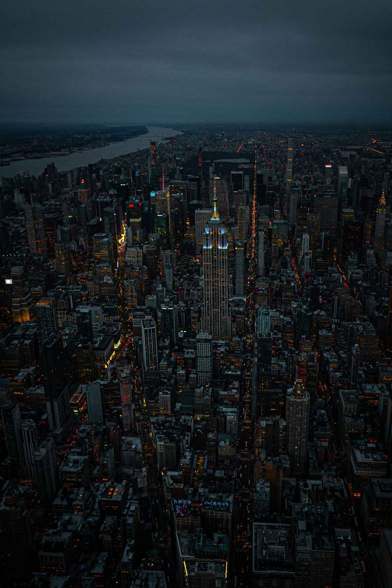 New York City skyline at dusk representing opportunity and ambition